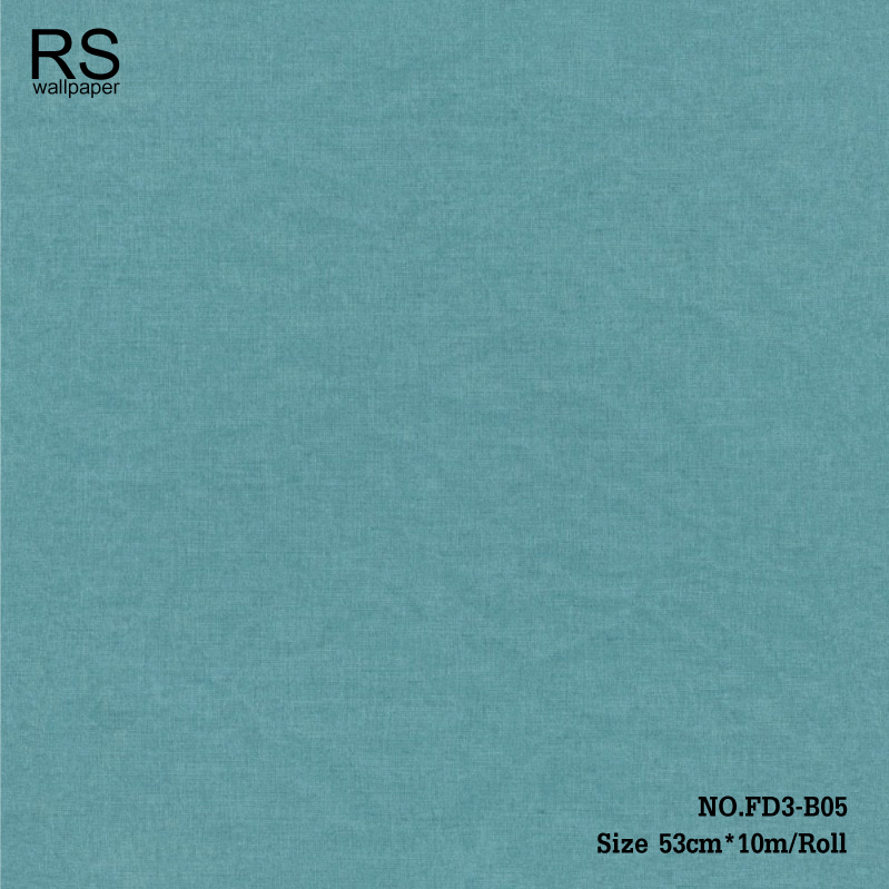 วอลเปเปอร์เทกเจอร์ผ้าพื้นสีฟ้า (มหาสมุทร) FD3-B05