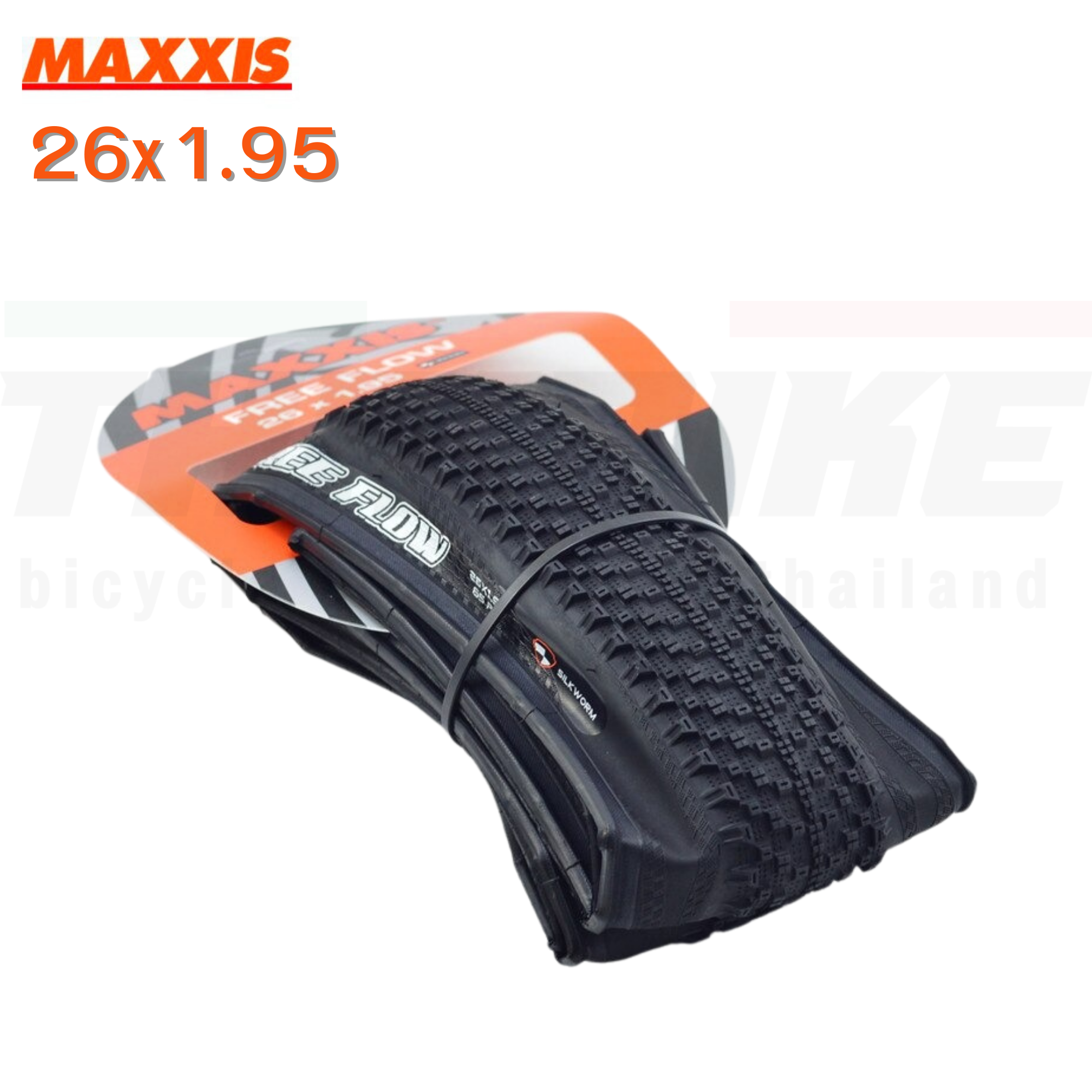 ยางนอกจักรยานขอบพับ MAXXIS FREE FLOW ขอบพับ 26X1.95 27.5X2.1