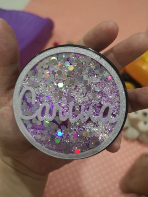 กล่องรีเทนเนอร์ กล่องใส่รีเทนเนอร์ วิ้งๆ💎 กลิตเตอร์เขย่าได้ สวยมากคะมีกระจก‼️cariua💯พร้อมส่งจากไทย