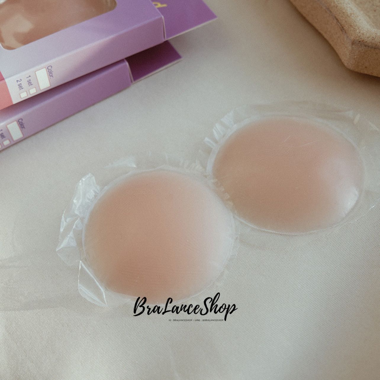 BLS✿J06 ปิดจุกซิลิโคนกาวกล่องม่วง