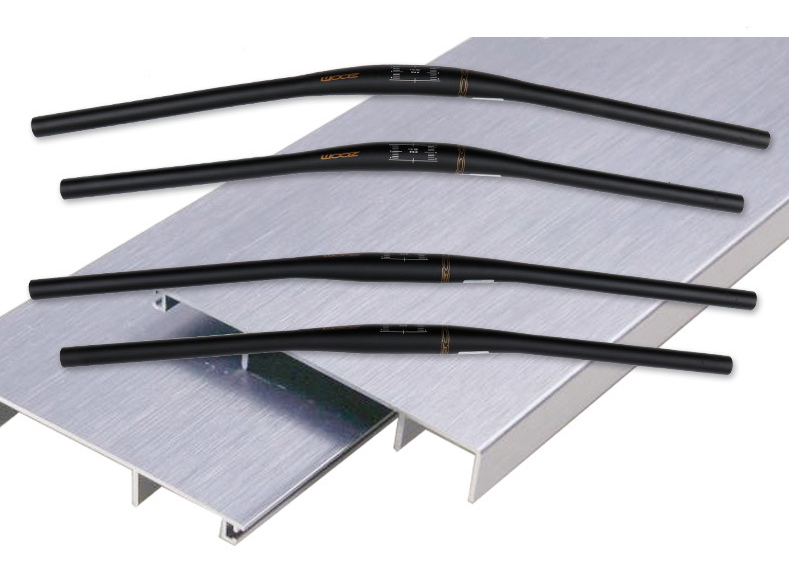 แฮนด์จักรยานเสือภูเขาอลูมิเนียม ZOOM แบบยก 6 และ ยก 9 ยาว 780 มม. คอแฮนด์ 31.8