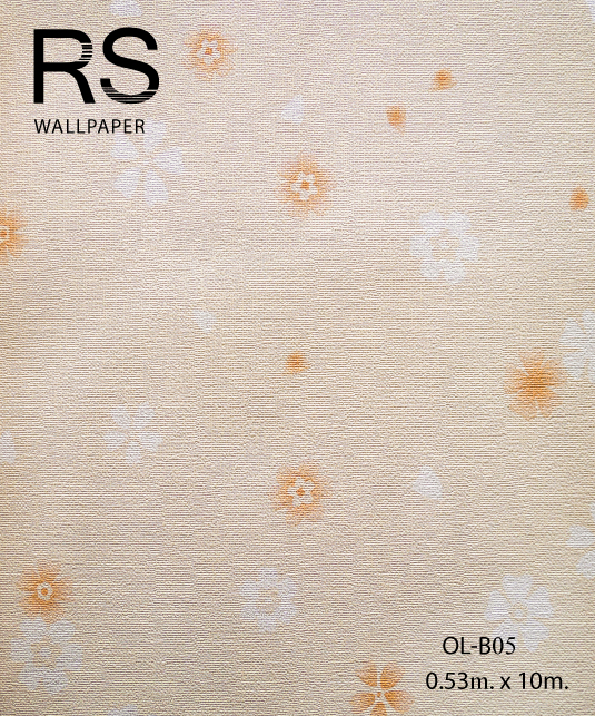วอลเปเปอร์ลายดอกไม้ OL-B05