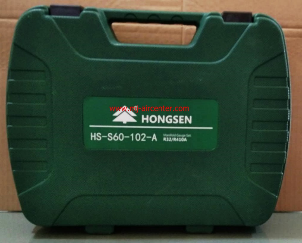 เกจ์ชาร์ต HONGSEN R32+R410 พร้อมสาย 60" (HS-S60-102A)