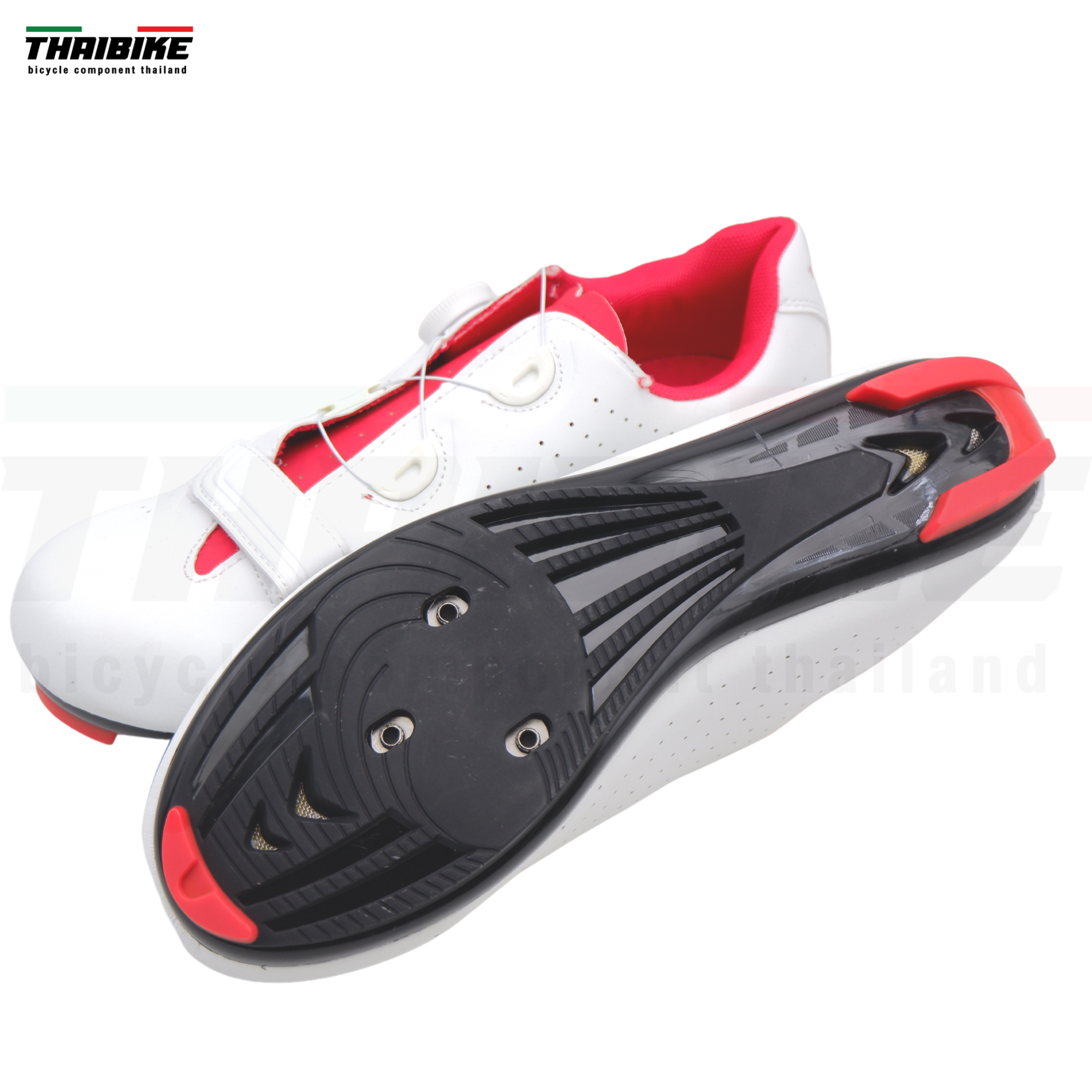 รองเท้าปั่นจักรยานเสือหมอบ THAIBIKE T-DING รองเท้าคลีตหมอบ