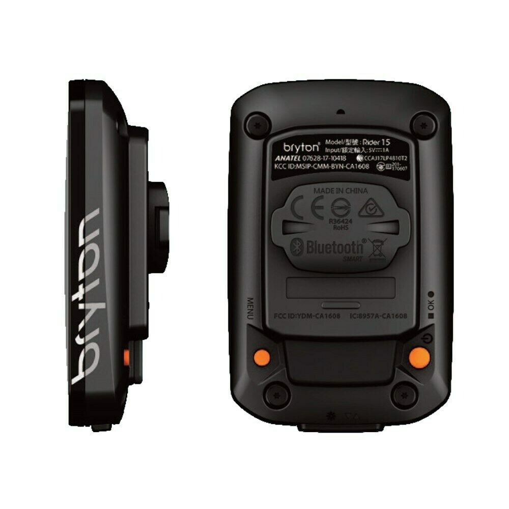 ไมล์วัดความเร็วจักรยาน แบบ GPS Bryton Rider 15C พร้อมชุดวัดรอบขา