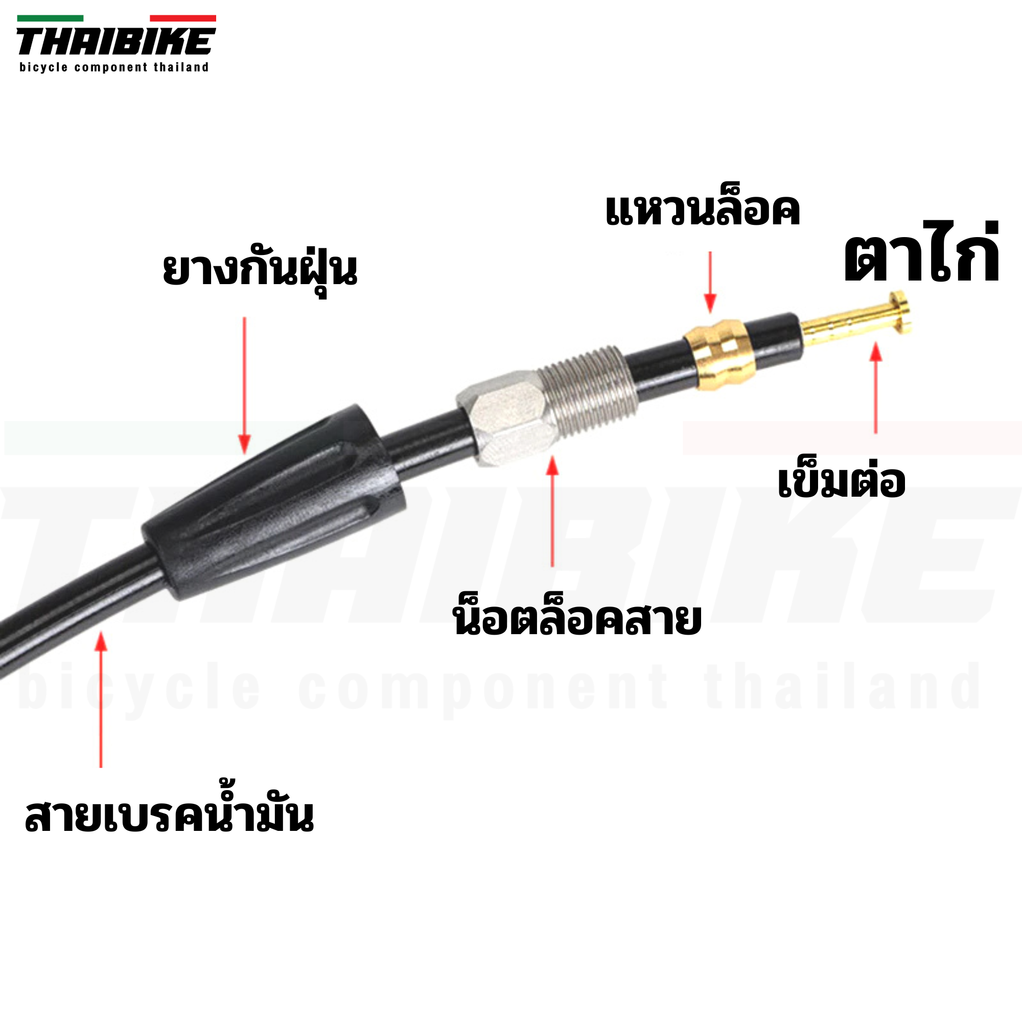 ตาไก่ดิสน้ำมันจักรยาน สำหรับเบรคน้ำมัน SHIMANO BH-90 BH-59 SRAM MAGURA TEKTRO อะไหล่ดิสเบรคจักรยาน