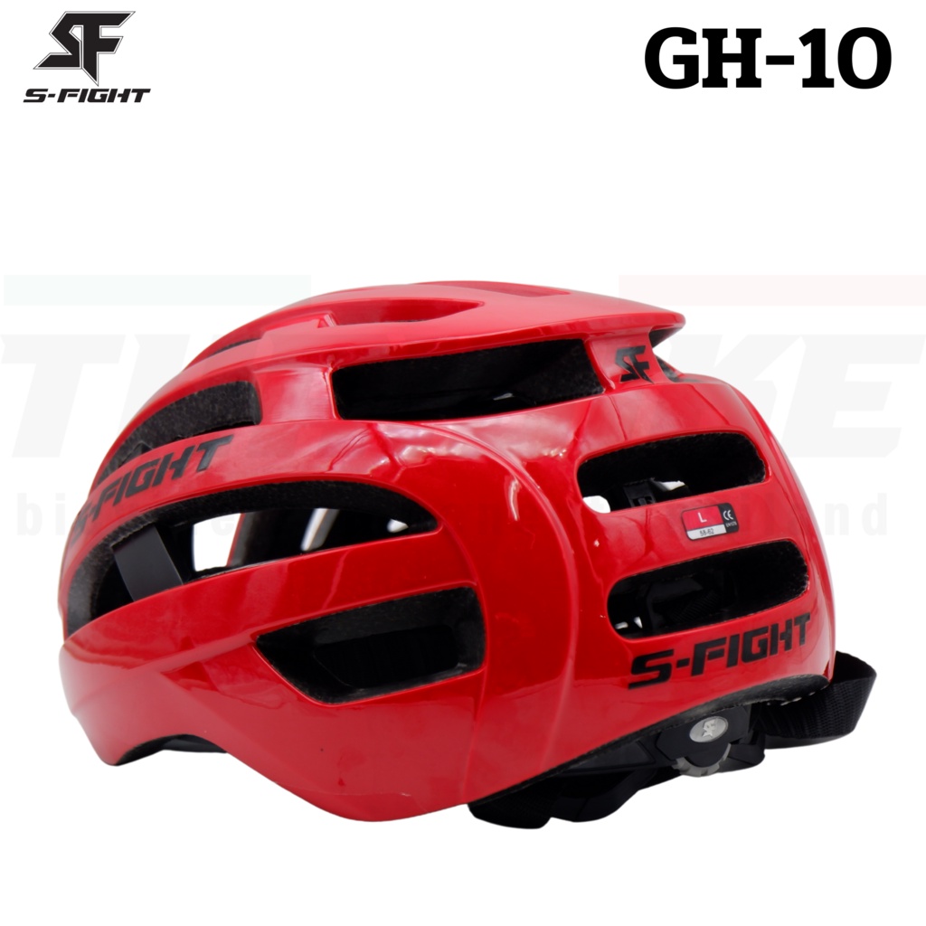 S-Fight GH-10 หมวกนิรภัยจักรยาน น้ำหนักเบา 254g ปรับกระชับอะลูมิเนียม