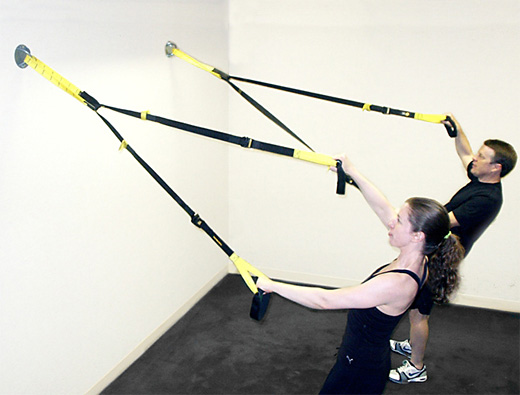 อุปกรณ์เหล็กยึดผนังหรือเพดาน สำหรับ TRX