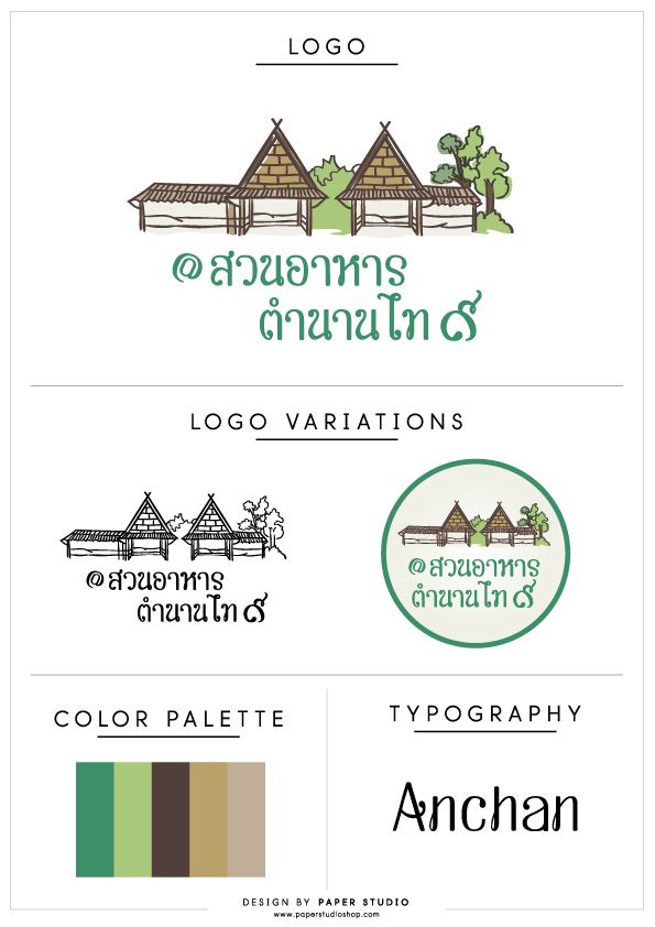 โลโก้ร้านอาหาร