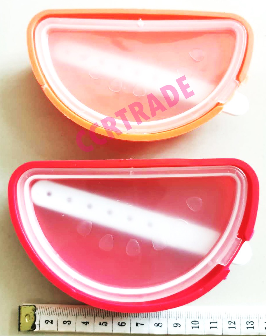 แม่พิมพ์ไอติมซิลิโคน+ฝาปิด แตงโม 7x16.5 ซม.