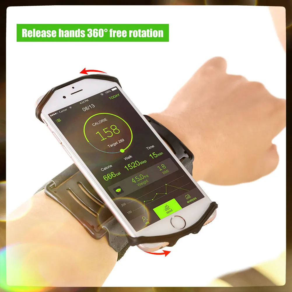 สายรัดข้อมือใส่มือถือ Sports Armband Universal Outdoor Phone Holder