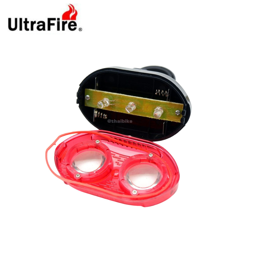 ไฟท้ายจักรยาน ULTRAFIRE U-282 2EYE