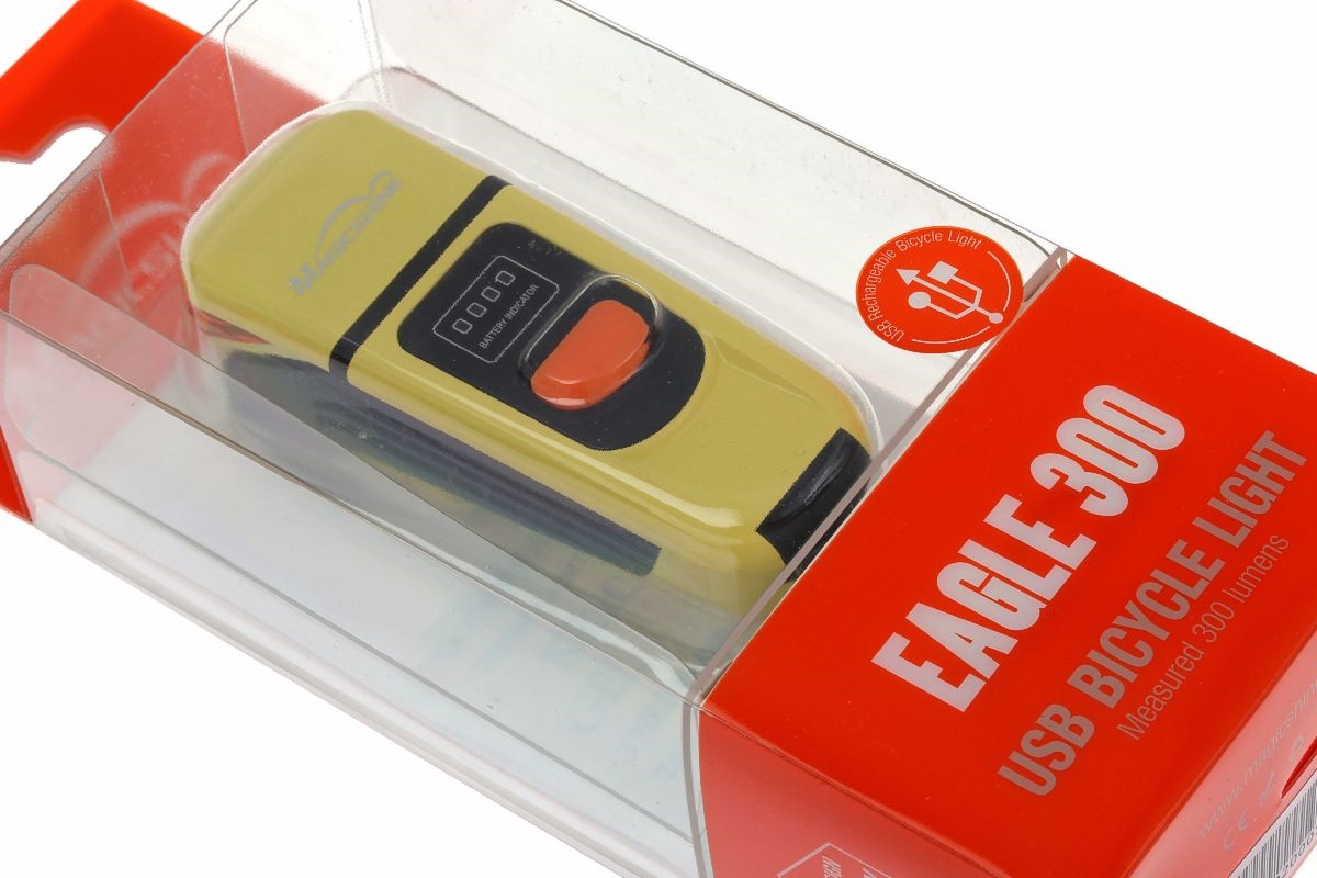 ไฟหน้าจักรยาน GIYO MAGICSHINE EAGLE 300 300LM USB