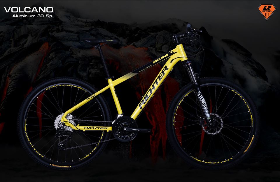 ล้อ 27.5 นิ้ว จักรยานเสือภูเขาอลูมิเนียม RICHTER รุ่น VOLCANO (2020) รถใหม่ รถผู้ใหญ่ 30 เกียร์