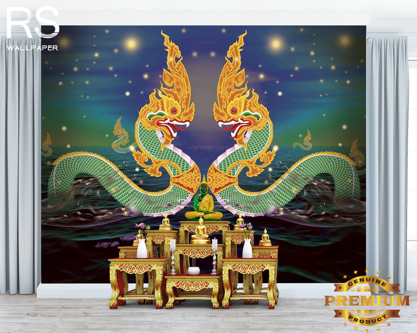 วอลเปเปอร์ ภาพพญานาค(สั่งผลิต)