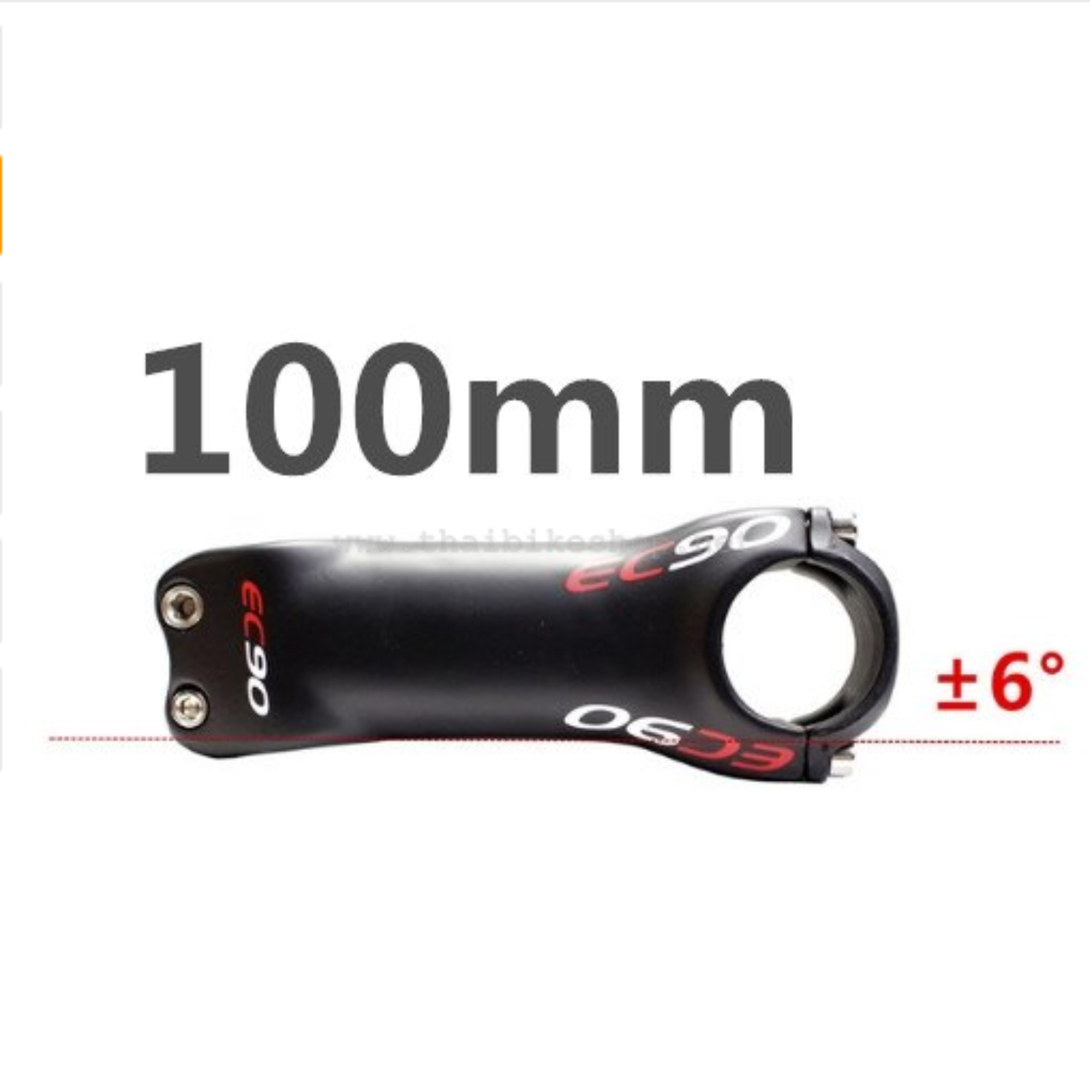 สเต็มจักรยานฟูลคาร์บอนสำหรับจักรยาน EC90 +-6 เสือหมอบ เสือภูเขา