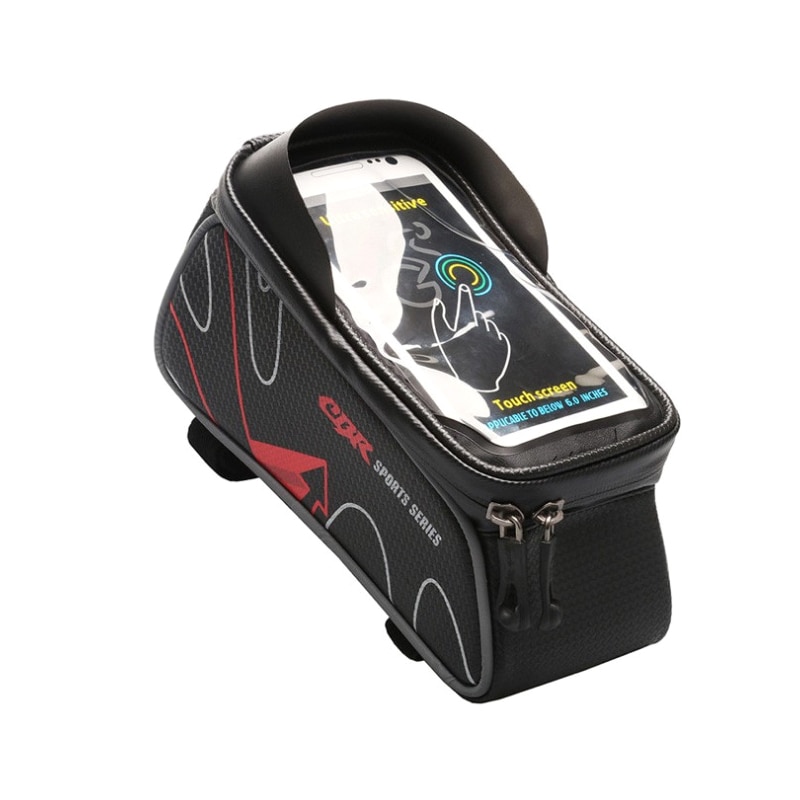 กระเป๋าคาดเฟรมจักรยานใส่มือถือขนาด 6 นิ้ว CBR