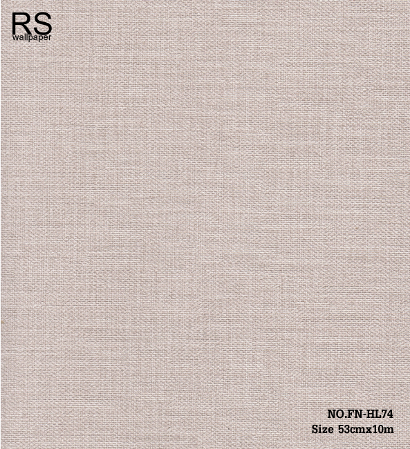 วอลเปเปอร์ เทกเจอร์ลายผ้า สีน้ำตาลอมส้ม FN-HL74