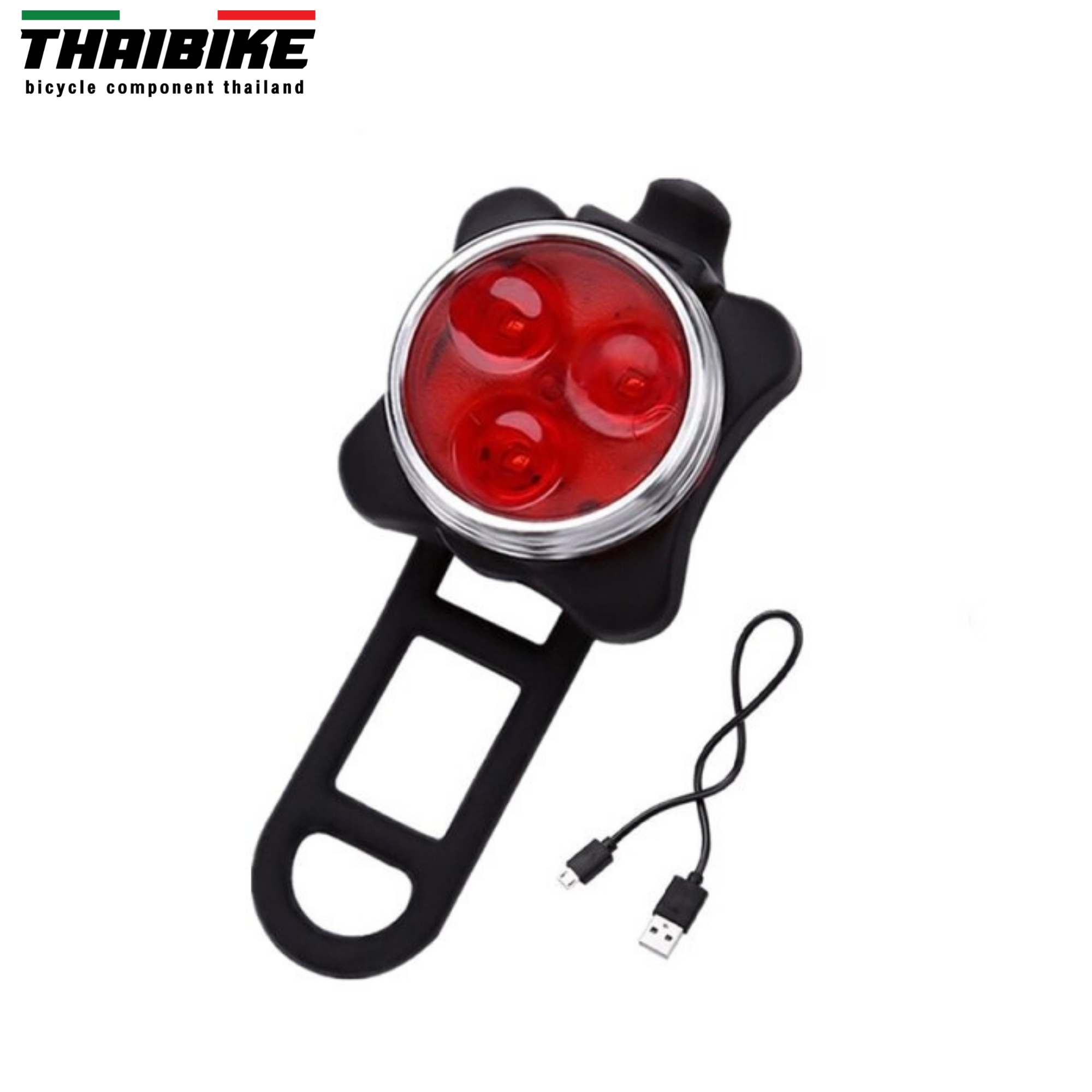 ไฟหน้า ไฟท้ายจักรยาน THAIBIKE ZECTRO DRIVE ชาร์จ USB