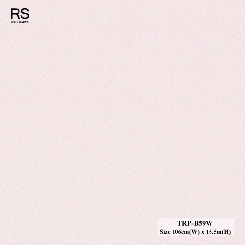 วอลเปเปอร์สีชมพูอ่อนพาสเทล TRP-B59W