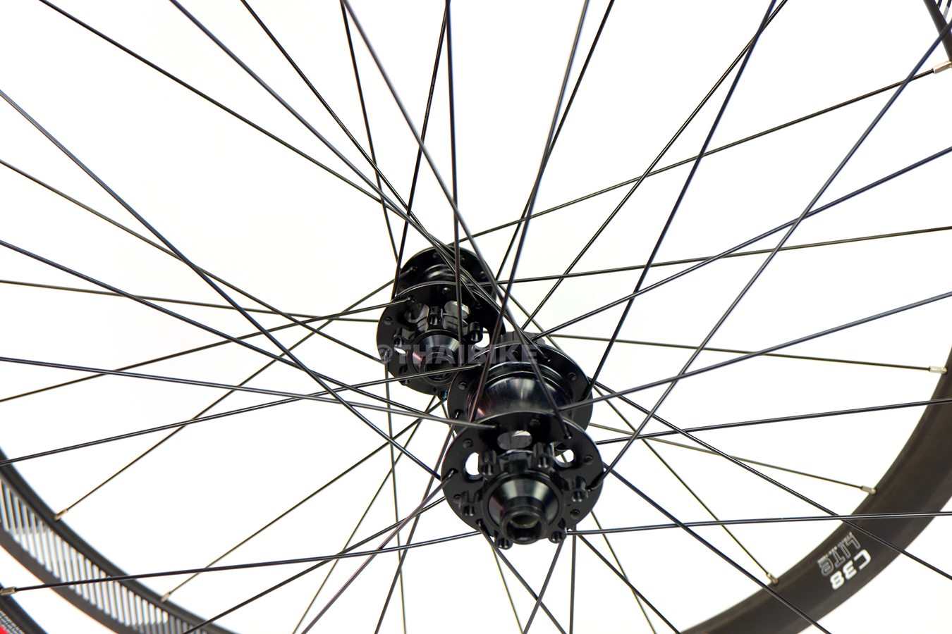 ล้อจักรยานคาร์บอนดิสเบรค COLE ขนาด 700C ขอบสูง 38มม. แกน 12