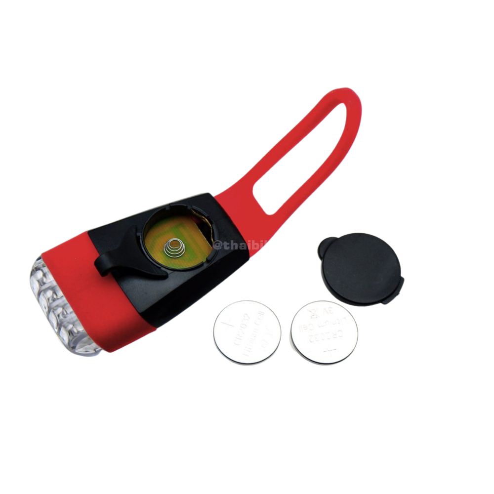 ไฟหน้าจักรยาน 4LED WOLFBASE ไฟจักรยาน