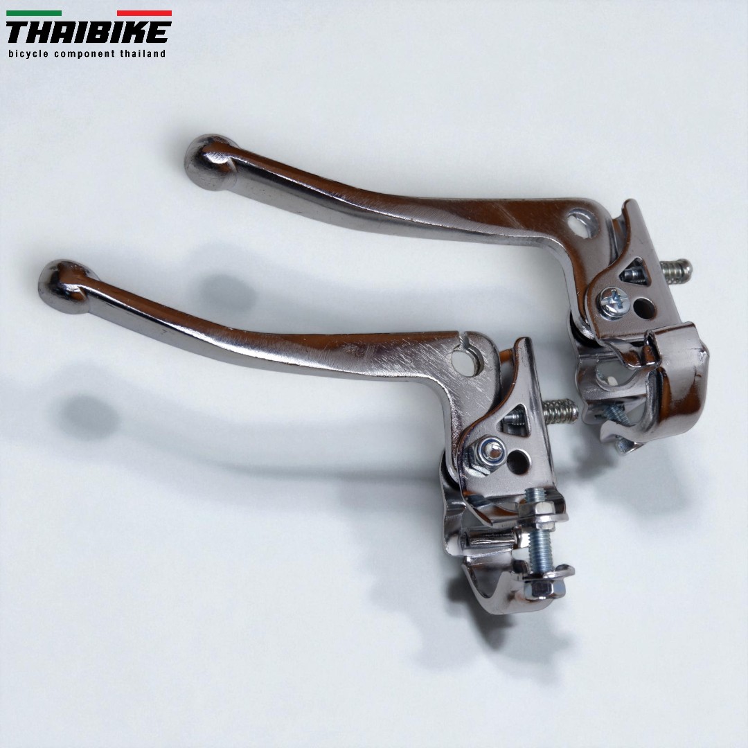 มือเบรกจักรยานโบราณ เหล็กชุบโครเมี่ยมแท้ งานไต้หวันคุณภาพสูง ใส่รถฮัมเบอร์ – ราเล่ห์