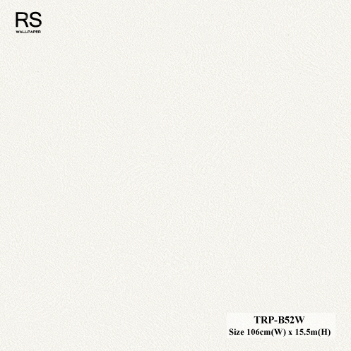 วอลเปเปอร์สีขาว TRP-B52W