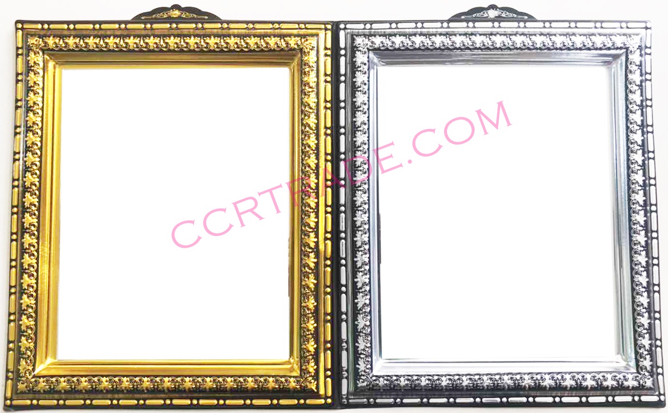 กระจกเงินทองใหญ่ 27x33.5 ซม.
