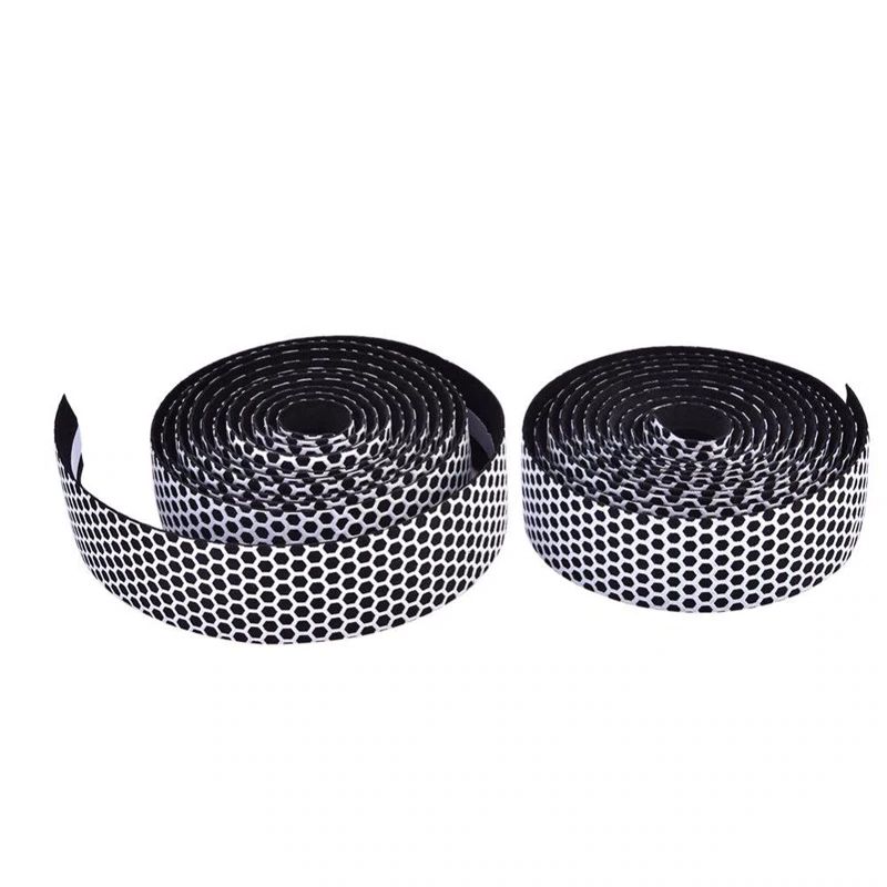 ผ้าพันแฮนด์จักรยาน TAG-B ซิลิโคน ลายรังผึ้ง หนานุ่ม หนึบมือ