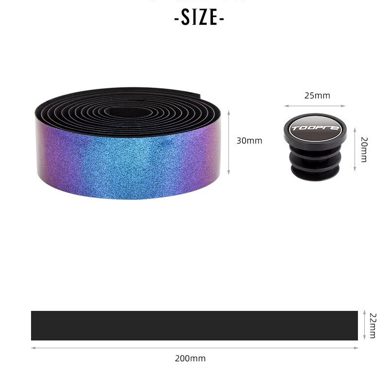 ผ้าพันแฮนด์จักรยาน TOOPRE chameleon Lightweight Anti-skid EVA Color