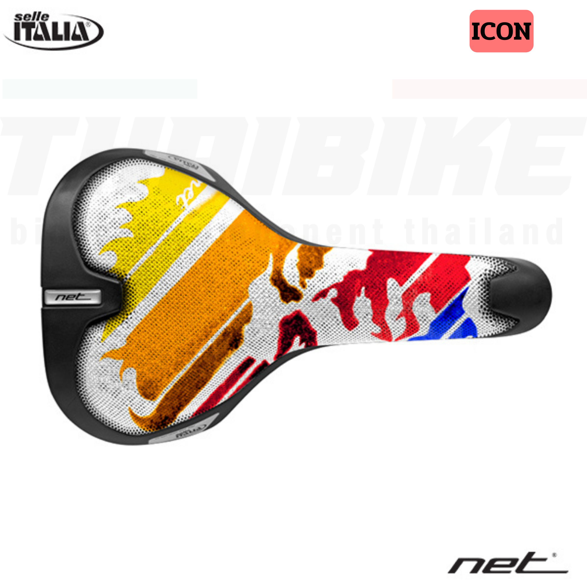 อานจักรยาน SELLE ITALIA NET เบาะจักรยานแนว Urban ที่ออกแบบรูปทรงเพื่อการใช้งานที่เน้นความสบายเป็นหลัก