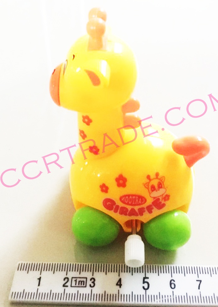 ยีราฟสีสดไขลานกล่อง 27 ซม.