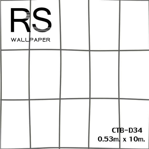 วอลเปเปอร์ลายตาราง CTB-D34