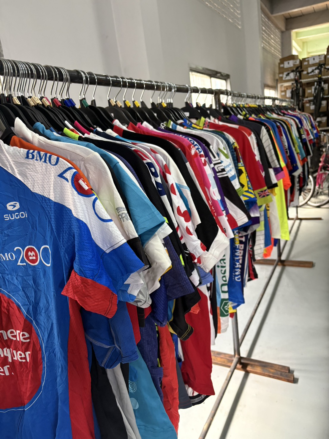 เสื้อปั่นจักรยานเกรด B สินค้า LIVE สด