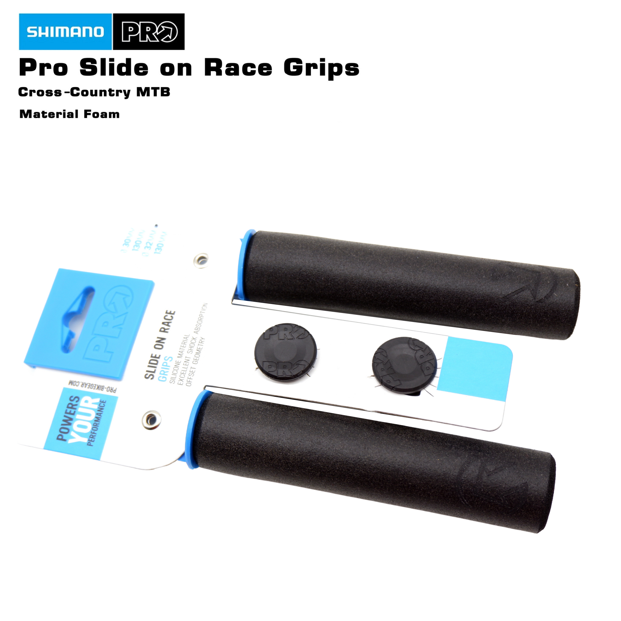 ปลอกแฮนด์จักรยานเสือภูเขา SHIMANO PRO SLIDE ON RACE GRIP