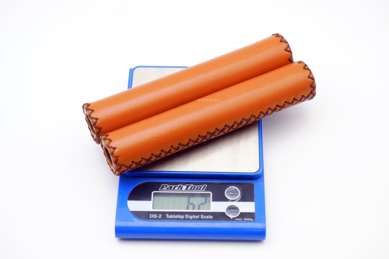 ปลอกแฮนด์จักรยานหนังเทียม HUALONG แบบยาวพิเศษ 17.5 CM