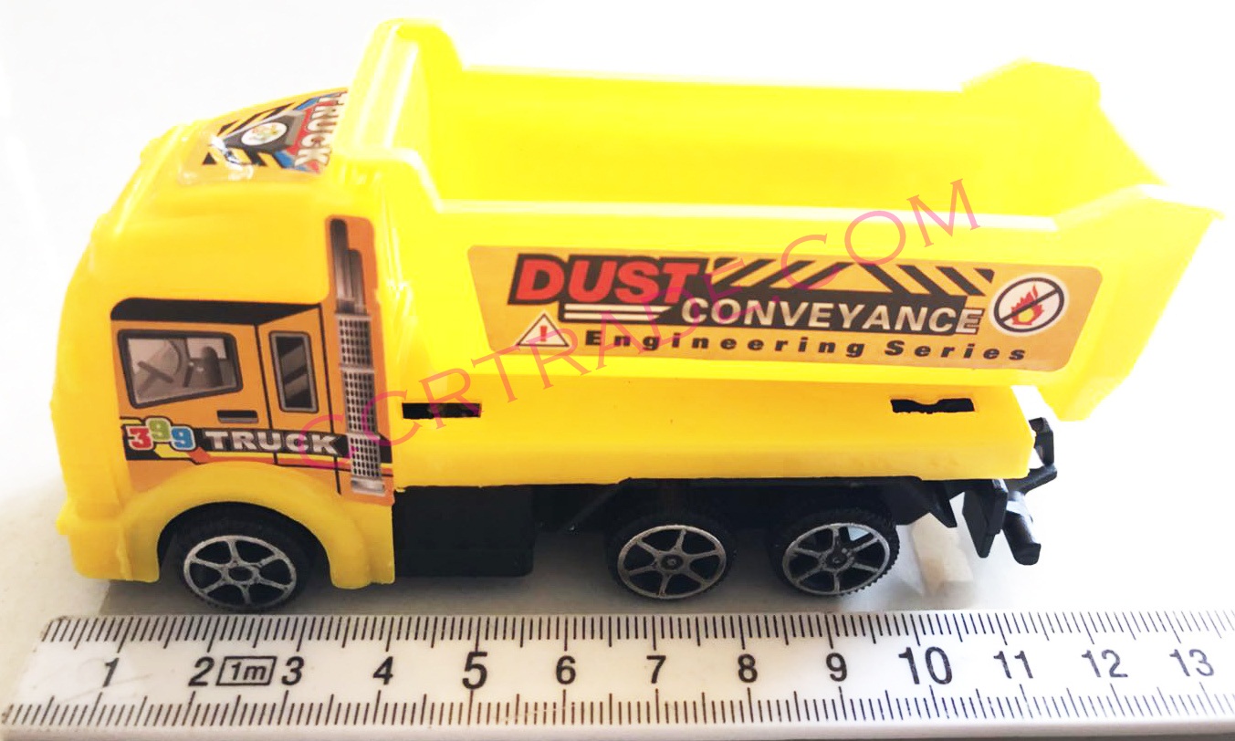 รถก่อสร้างสีสด มีลานกล่อง 28.5 ซม.