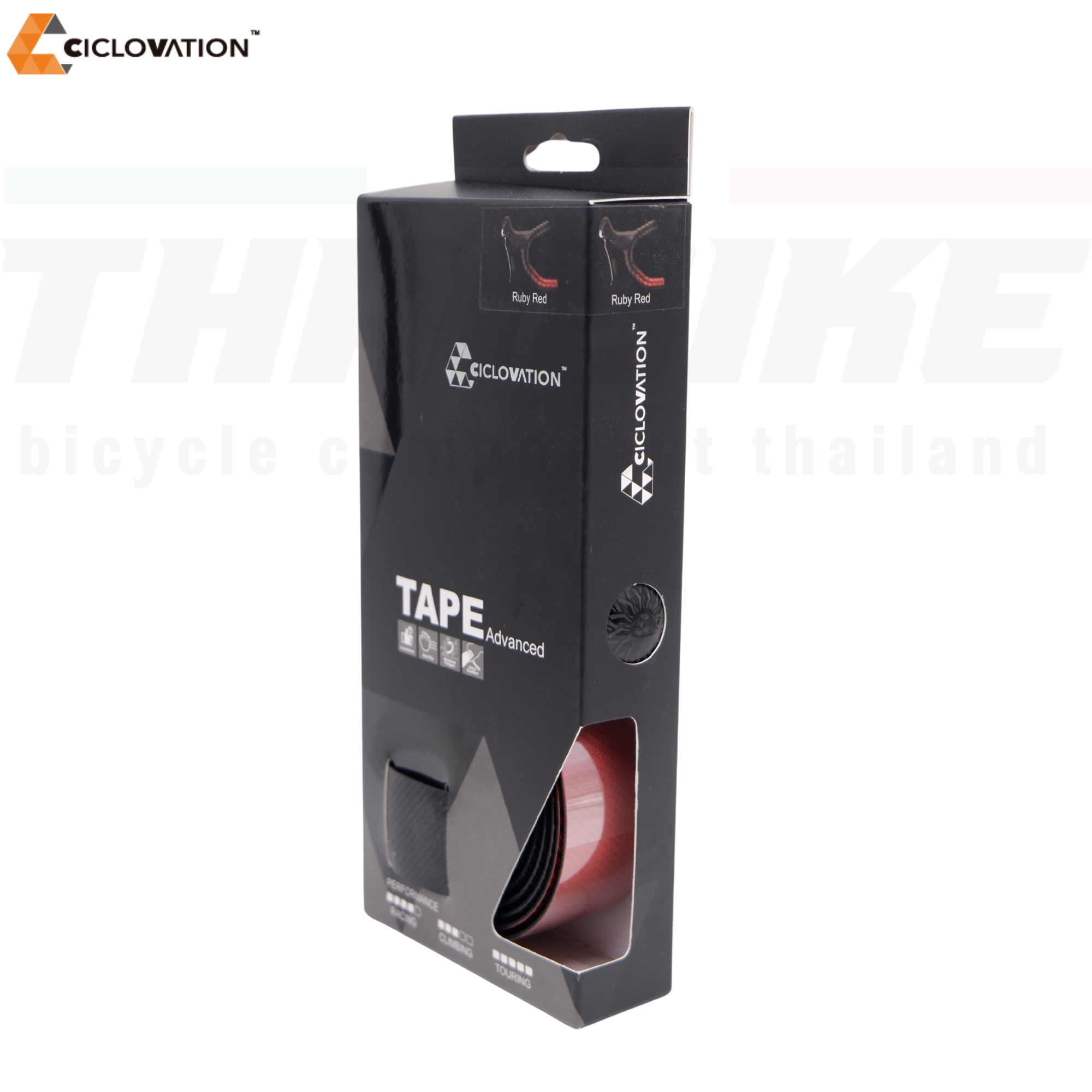 ผ้าพันแฮนด์จักรยานเสือหมอบ Ciclovation Advanced Leather Touch Shining Metallic