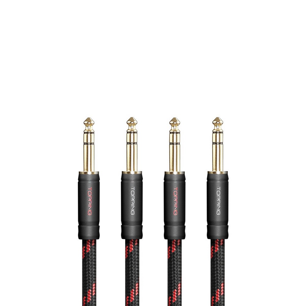 ขาย TOPPING TCT1 สาย 6.35 Balanced แบบ Male to Male สำหรับเครื่องเสียง