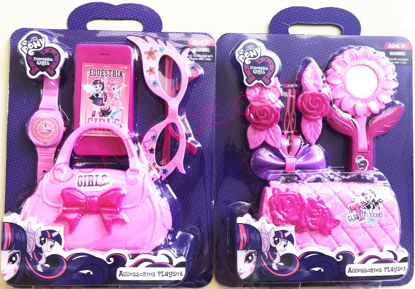 ชุดเสริมสวย+กระเป๋าหิ้วลิตเติ้ลโพนี่แผง 30 ซม.(ลิขสิทธิ์แท้)(1x3)