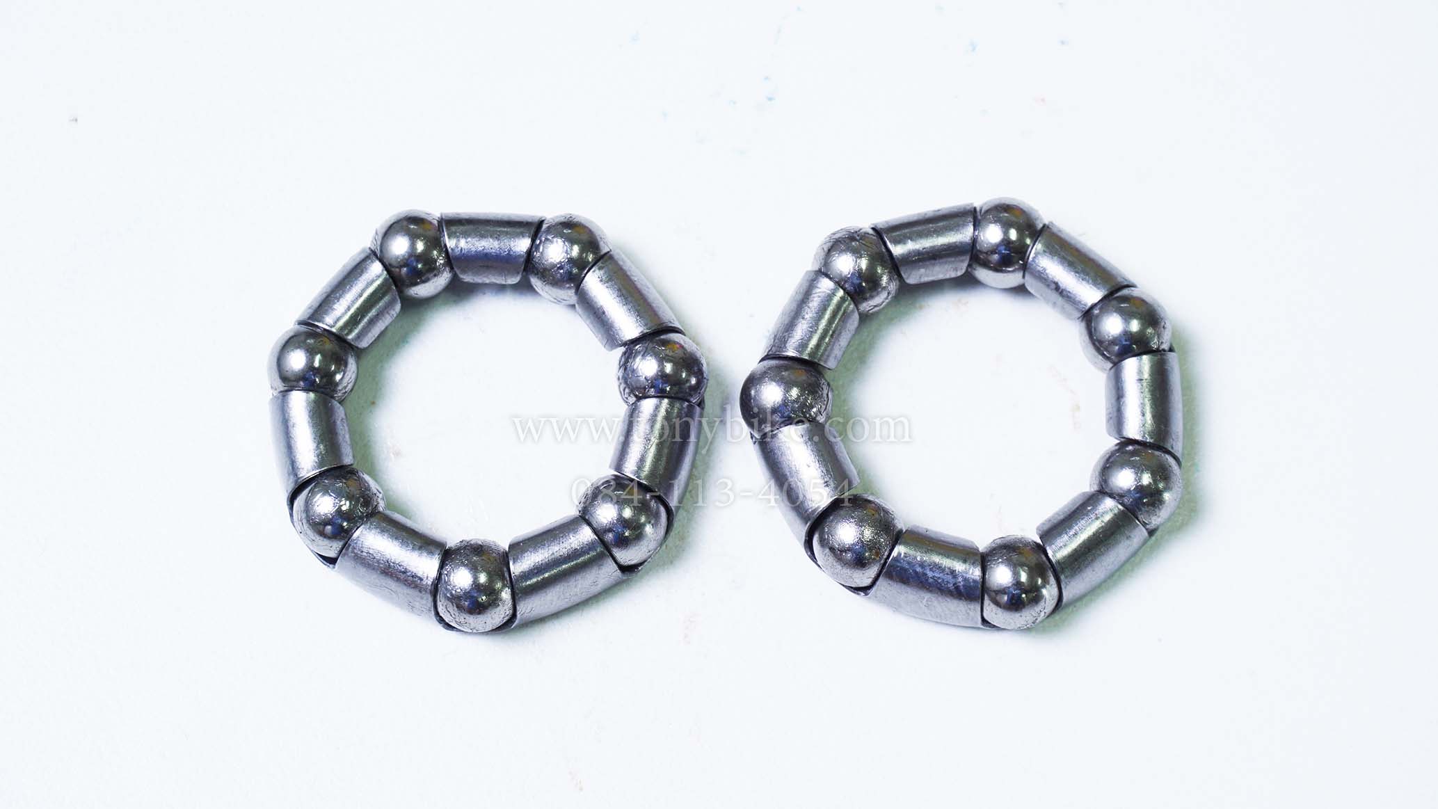 ลูกปืนกระโหลกกลางจานเลื้อย 38 mm.