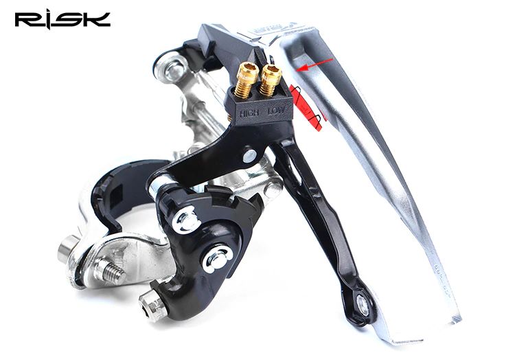 น็อตไทเทเนียมแท้ติดสับจานจักรยาน ตีนผี RISK ขนาด M4