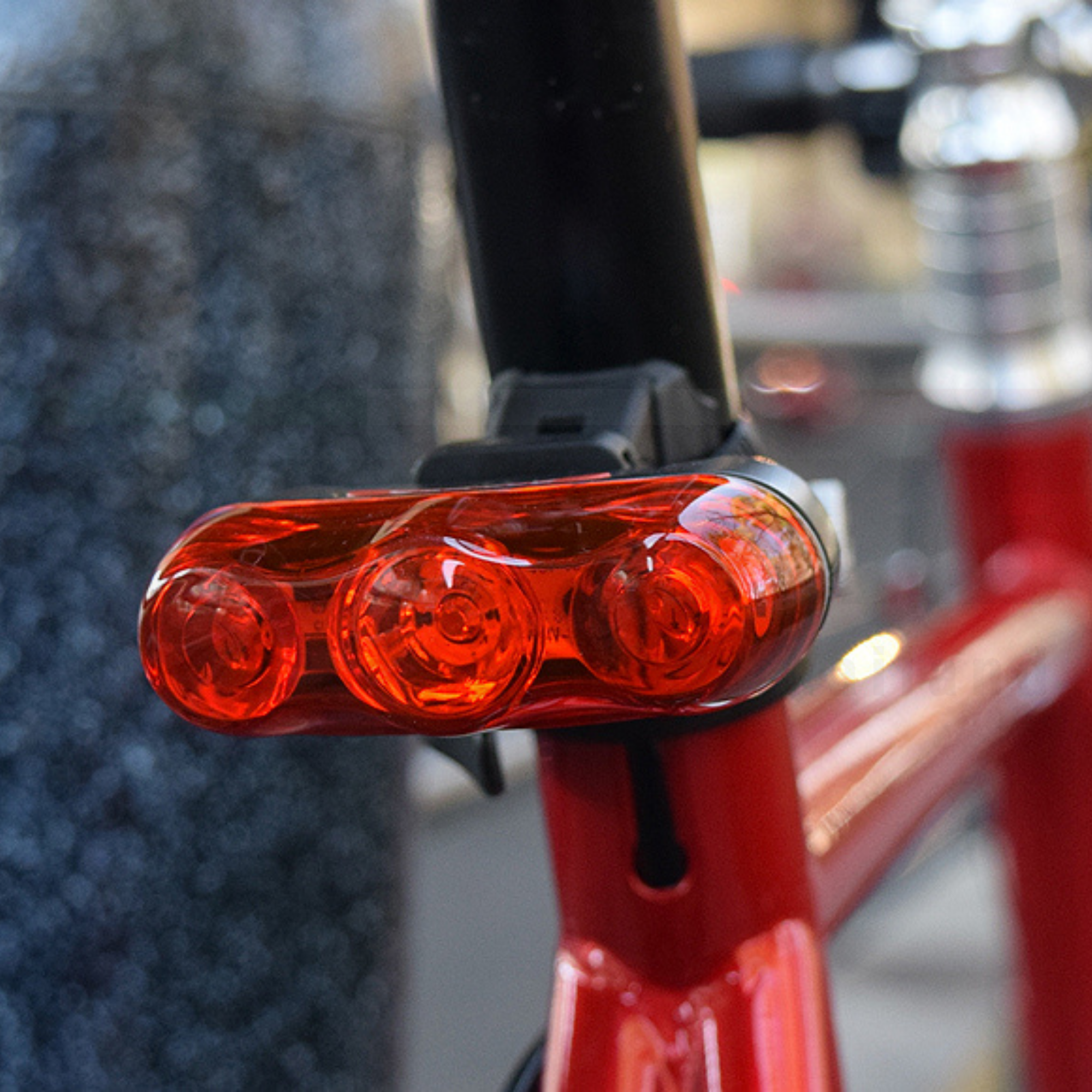 CATEYE ไฟท้ายจักรยานกระพริบแคทอาย, RAPID 3, TLAU630