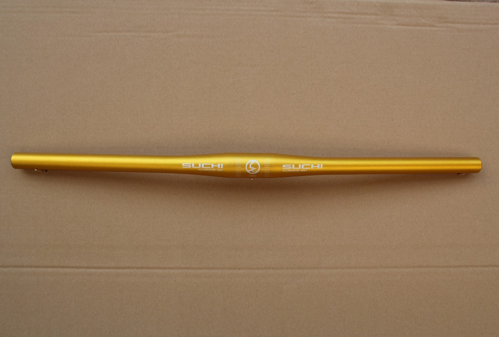 แฮนด์จักรยานเสือภูเขา อลูมิเนียม SUCHI 31.8X620 มม.