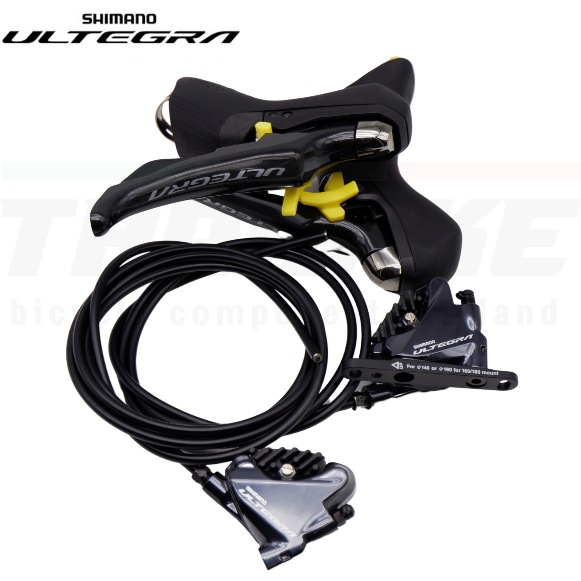 ชุดดิสเบรค SHIMANO ULTEGRA ST-R8020/BR-R8070, F/R, 1000MM/1700MM