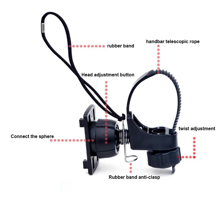 ขาจับมือถือ ติดจักรยาน มอเตอร์ไซต์ 05 HLBK-X6