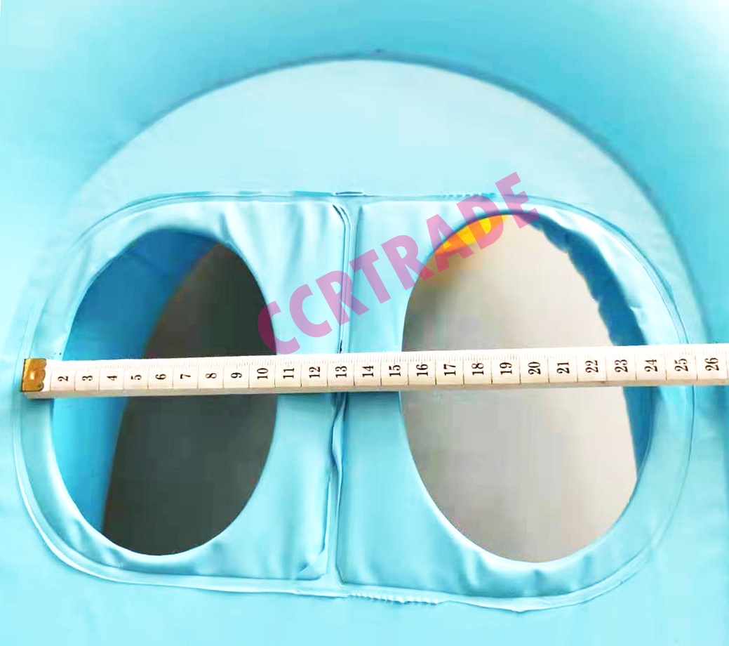 เรือสอดขาเป่าลม มีหลังคากันแดด 65x80 ซม.(งานหนา)(1x3)