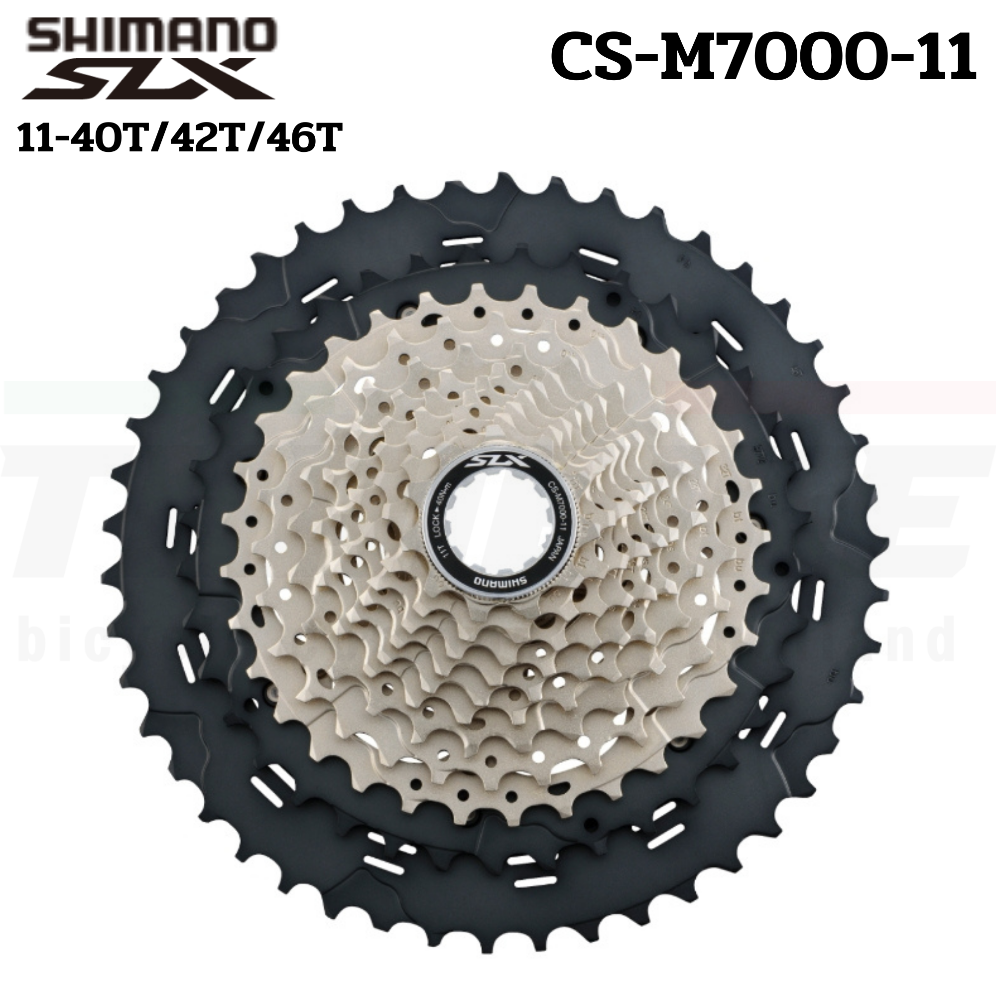 สเตอร์ เฟือง จักรยาน SHIMANO SLX, CSM7000, 11-SPD