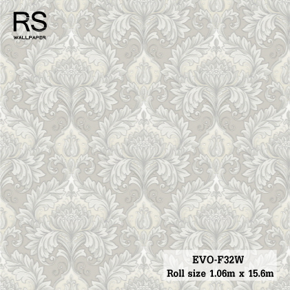 วอลเปเปอร์ ลายหลุยคลาสสิค EVO-F32W